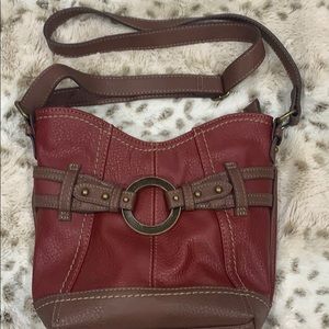 B.O.C Red crossbody bag